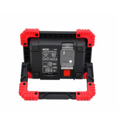 RECHARGEABLE COMPACT LED FLOODLIGHT w/ USB OUTPUT 20W 1400LM BLACK LINE