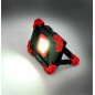 RECHARGEABLE COMPACT LED FLOODLIGHT w/ USB OUTPUT 20W 1400LM BLACK LINE