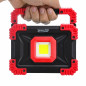 RECHARGEABLE COMPACT LED FLOODLIGHT w/ USB OUTPUT 20W 1400LM BLACK LINE