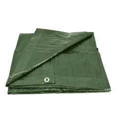 TARPAULIN SHEET/ GREEN 90g 20* 20m