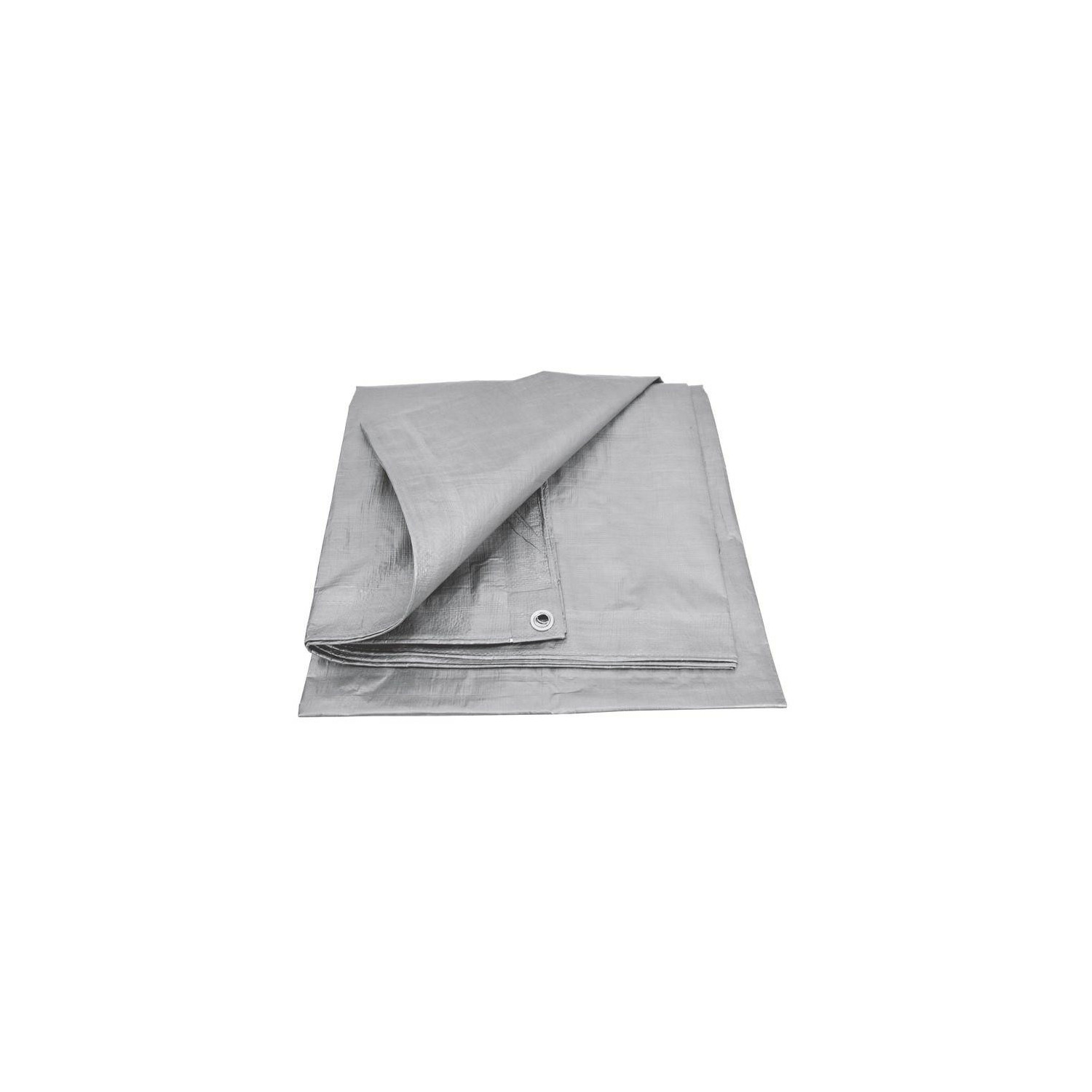 TARPAULIN SHEET/ SILVER 120g  2* 6m