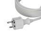 CONNECTION CABLE+PLUG 5m 2x1,0 WT. H05VV-F