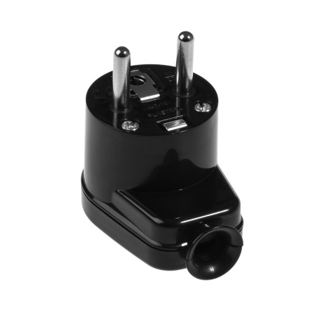 ANGLED PLUG 10pcs BLACK WT-50
