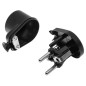 ANGLED PLUG 10pcs BLACK WT-50