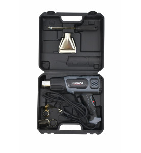 HOOZAR CORDED LCD HEAT GUN 1500W w/ ACCESSORIES KD14-600LCD