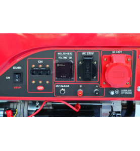 PETROL GENERATOR WITH ELECTRIC START 7.5kW 230/400V 
