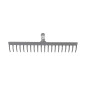 18-TINE STEEL GARDEN RAKE HEAD