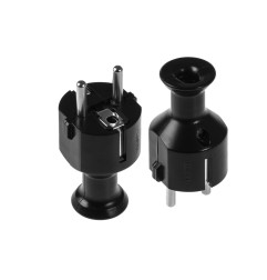 WTYCZKA KĄTOWA WT-40 CZARNA 5szt.