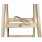 DOUBLE-SIDED WOODEN LADDER 2x5 150kg