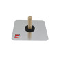 ALU PLASTERING HAWK 330x330mm/ WOODEN HANDLE ALU PLASTERING HAWK 330x330mm/ WOODEN HANDLE