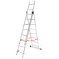 ALUMINIUM TRIPLE EXTENSION MULTI-PURPOSE LADDER BASIC 3x8 150kg