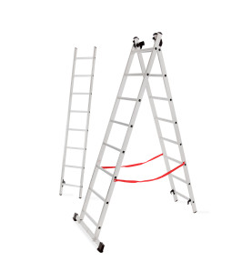 ALUMINIUM TRIPLE EXTENSION MULTI-PURPOSE LADDER 3x8 150kg