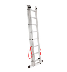 ALUMINIUM TRIPLE EXTENSION MULTI-PURPOSE LADDER 3x8 150kg