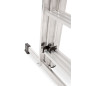 ALUMINIUM TRIPLE EXTENSION MULTI-PURPOSE LADDER BASIC 3x8 150kg