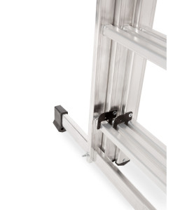 ALUMINIUM TRIPLE EXTENSION MULTI-PURPOSE LADDER BASIC 3x8 150kg