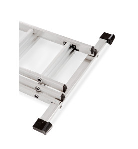 DRABINA ALUMINIOWA BASIC 3x9 STOPNI 150KG