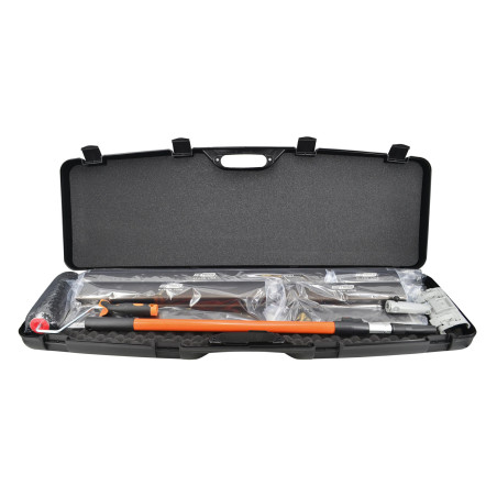 DRYWALL SKIMMING BLADE SET 9pcs/ TRANSPORT CASE/ BLACK LINE