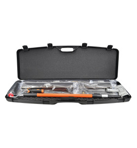 DRYWALL SKIMMING BLADE SET 9pcs/ TRANSPORT CASE/ BLACK LINE