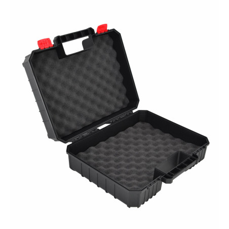 PLASTIC TRANSPORT CASE w/ FOAM INSERT 384x335x144mm