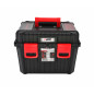 TOOLBOX w/ REMOVABLE TRAY & LID ORGANISERS 445x360x337mm