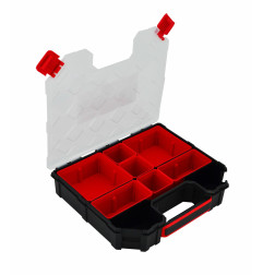 MEDIUM TOOL ORGANISER w/ REMOVABLE BINS 284x243x60mm