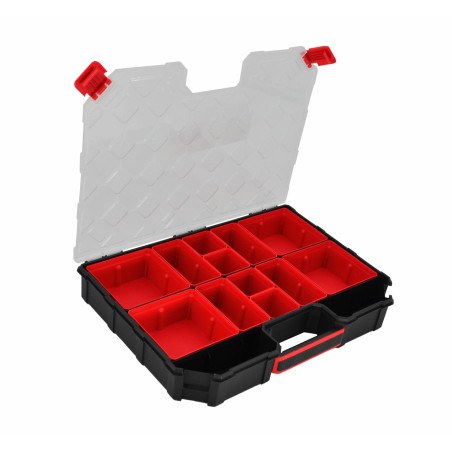LARGE TOOL ORGANISER w/ REMOVABLE BINS 390x284x60mm