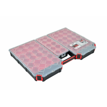EXTRA LARGE TOOL ORGANISER w/ REMOVABLE BINS 577x390x60mm