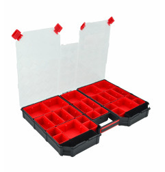 EXTRA LARGE TOOL ORGANISER w/ REMOVABLE BINS 577x390x60mm