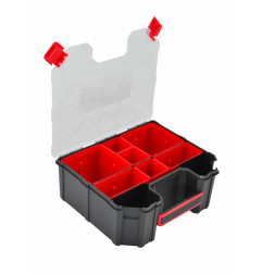 TOOL ORGANISER w/ REMOVABLE BINS 284x243x105mm