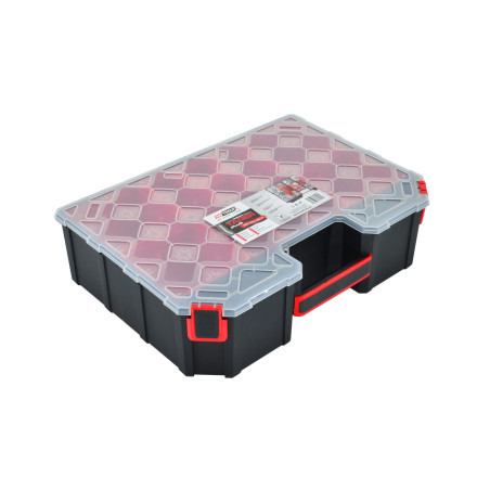 MEDIUM TOOL ORGANISER w/ REMOVABLE BINS 390x284x105mm