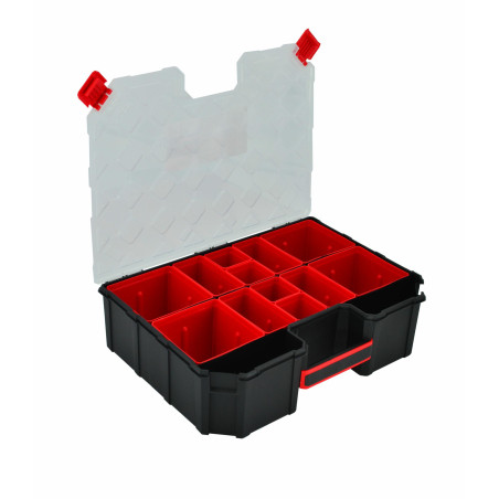 MEDIUM TOOL ORGANISER w/ REMOVABLE BINS 390x284x105mm