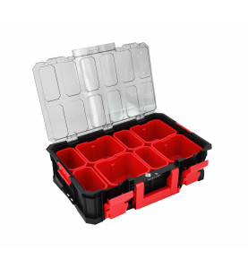 MODULAR BOX ORGANIZER Z KUBEŁKAMI 517x331x134mm