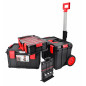 4in1 ROLLING MODULAR TOOLBOX w/ LID ORGANISERS 530x355x825mm