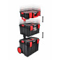 4in1 ROLLING MODULAR TOOLBOX w/ LID ORGANISERS 530x355x825mm