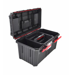 TOOLBOX w/ REMOVABLE TRAY & LID ORGANISERS 585x360x337mm