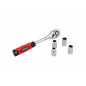 1/4" RATCHET WRENCH 150mm/ TPR HANDLE 