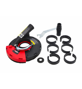 OSŁONA PRZECIWPYŁOWA ODSYSAJĄCA DO SZLIFIERKI KĄTOWEJ 180-230mm