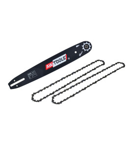 CHAINSAW GUIDE BAR + 2x CHAIN SET 40cm/56/3/8"/1,3 / BLACK LINE