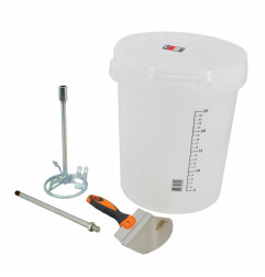 DRYWALL MIXING TOOL SET 3pcs/ BLACK LINE