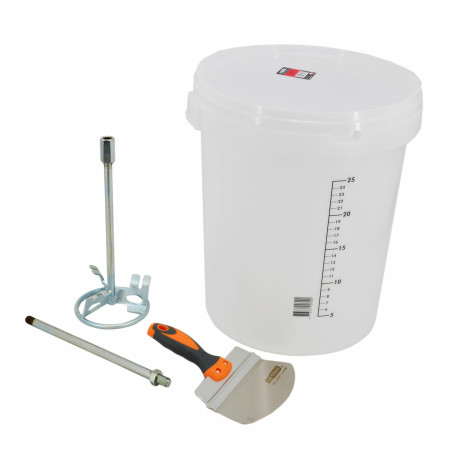 DRYWALL MIXING TOOL SET 3pcs/ BLACK LINE