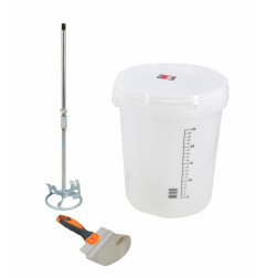 DRYWALL MIXING TOOL SET 3pcs/ BLACK LINE