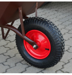 HEAVY-DUTY WELDED WHEELBARROW 110L 2.0mm