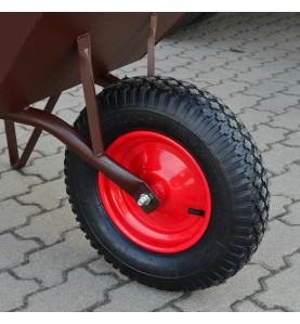 HEAVY-DUTY WELDED WHEELBARROW 110L 2.0mm