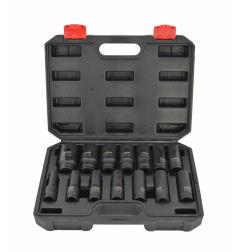 1/2" DRIVE DEEP IMPACT SOCKET SET 10-32mm 14pcs 