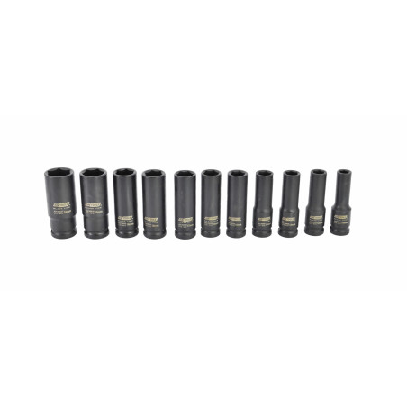 1/2" DEEP IMPACT SOCKET SET 10-24mm 11pcs