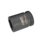 1/2" DRIVE IMPACT SOCKET SET 10-22mm 10pcs BLACK LINE
