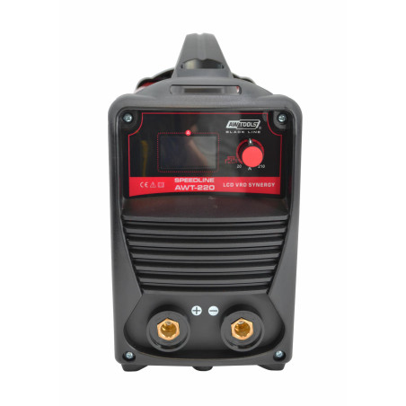 INVERTER WELDING MACHINE SPEEDLINE  AWT-220 LCD VRD SYNEGRY BLACK LINE