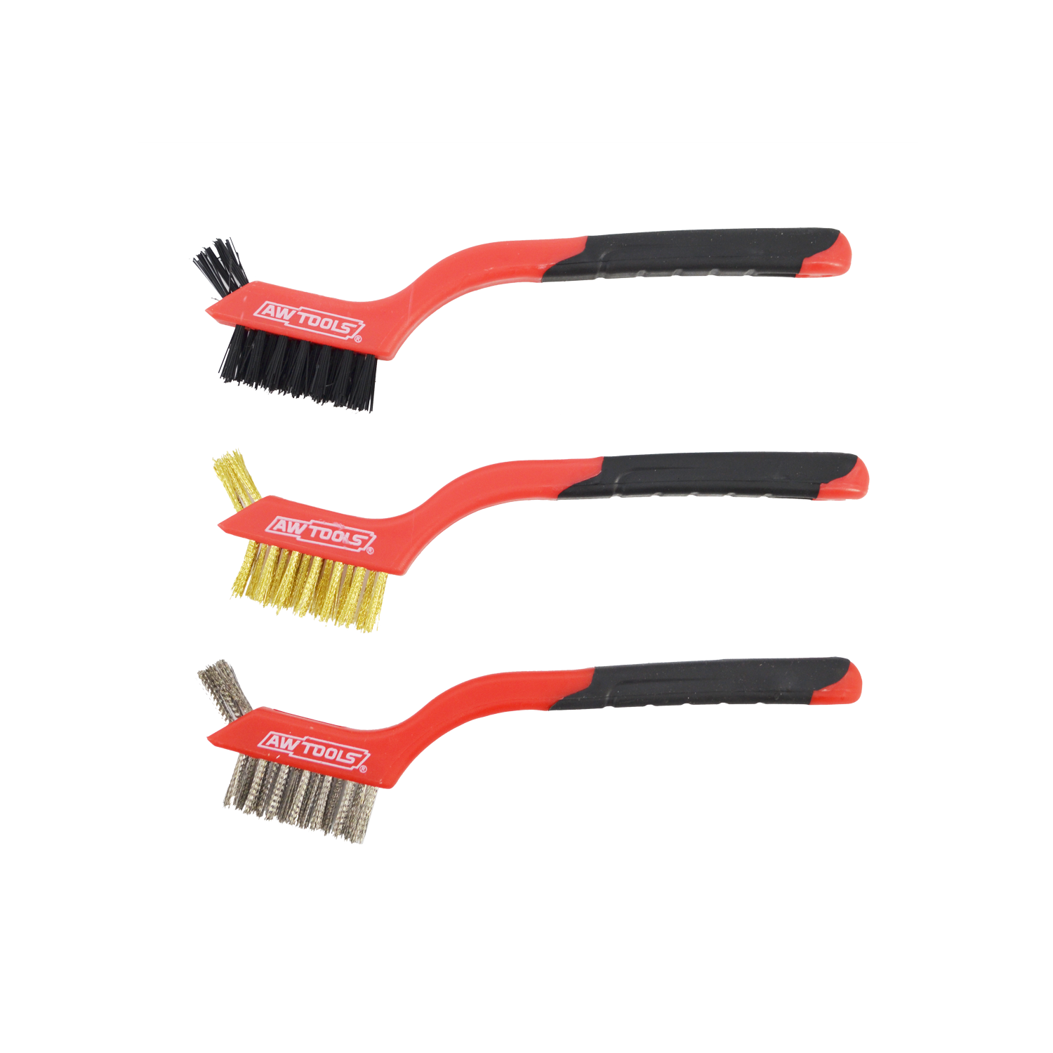 MINI STEEL WIRE HAND BRUSH SET 3pcs
