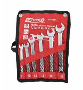 COMBINATION SPANNER SET 6pcs 8-17mm