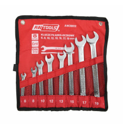 COMBINATION SPANNER SET 8pcs 6-19mm